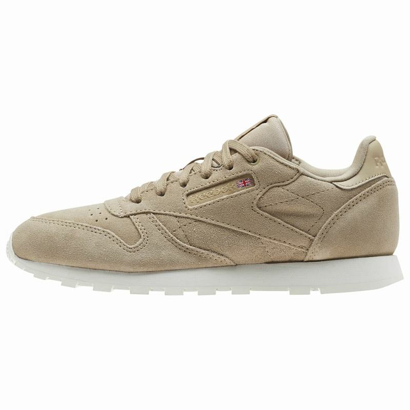 Reebok Classic Leather Mcc Tenisky Chlapcenske - Béžové/Biele GY6117HI